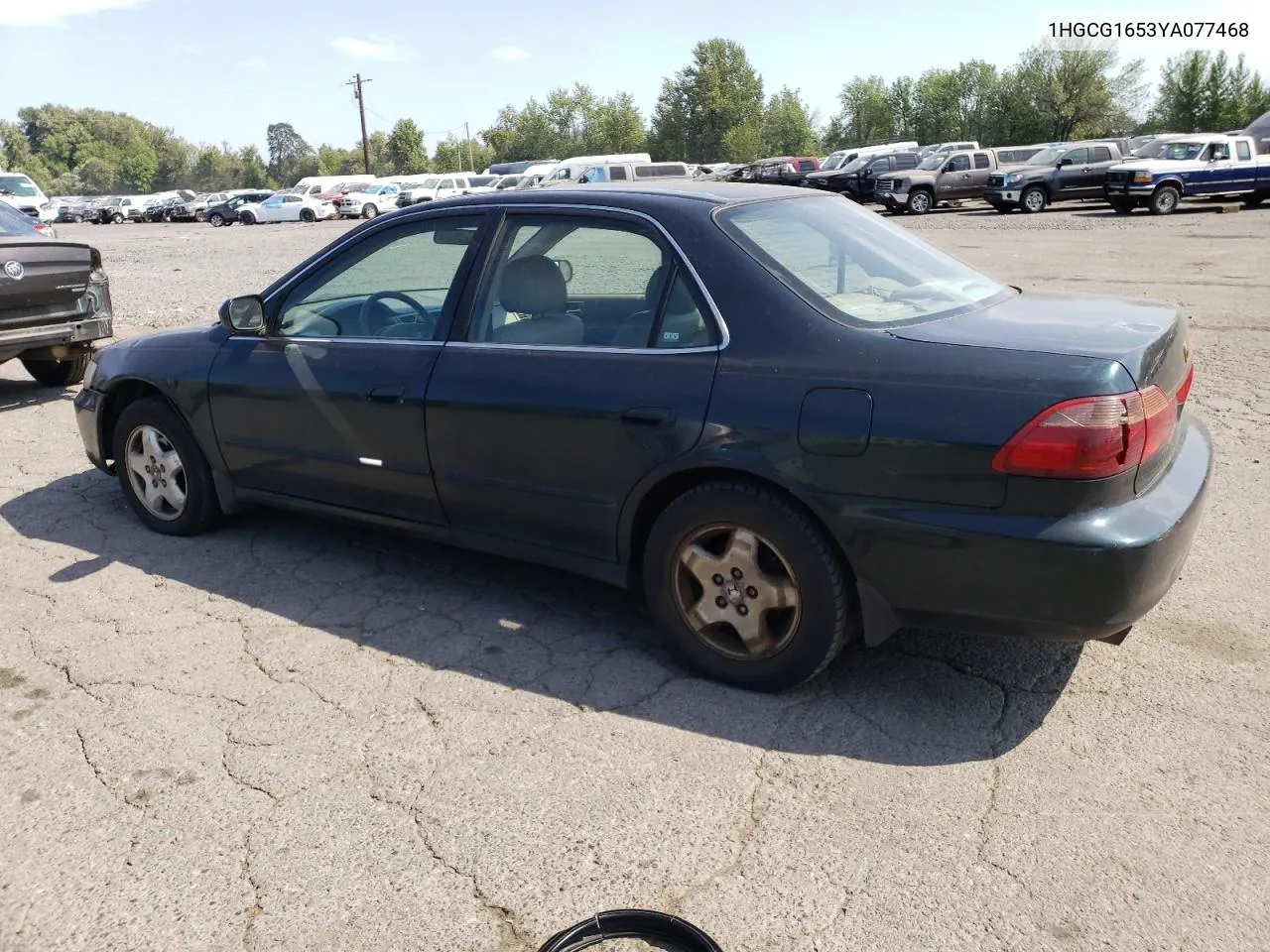 2000 Honda Accord Ex VIN: 1HGCG1653YA077468 Lot: 64703674