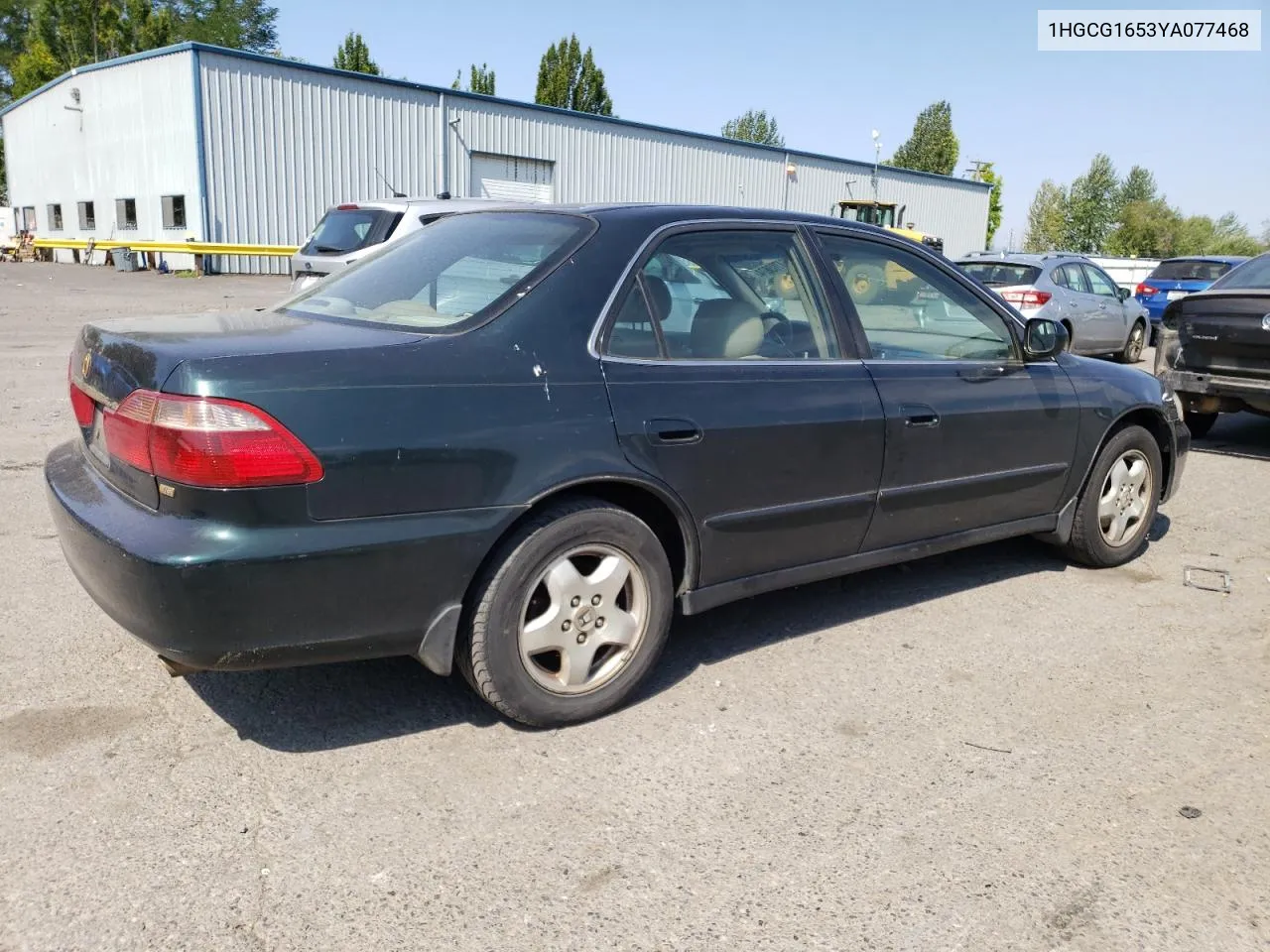 1HGCG1653YA077468 2000 Honda Accord Ex