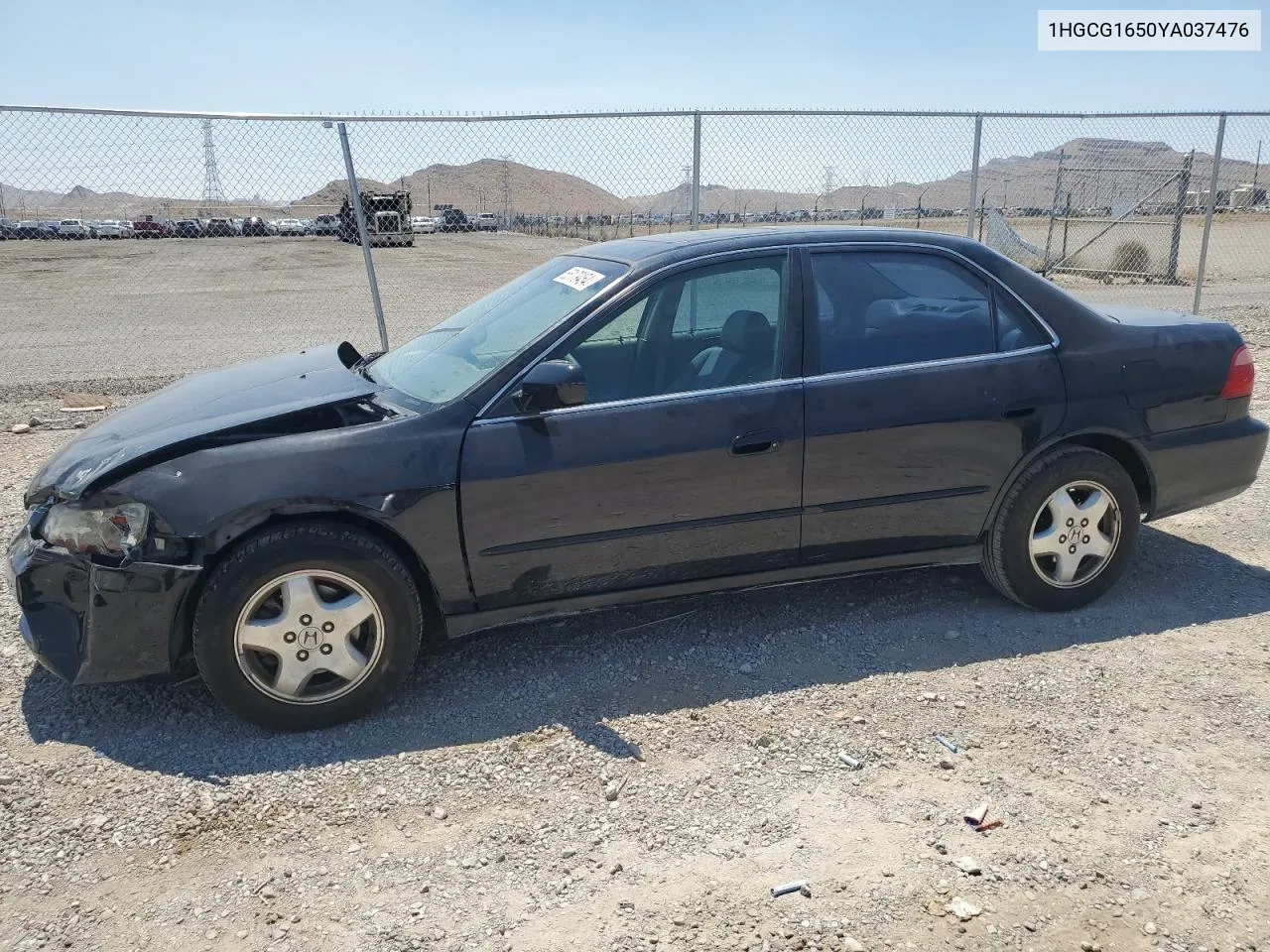 2000 Honda Accord Ex VIN: 1HGCG1650YA037476 Lot: 65179454