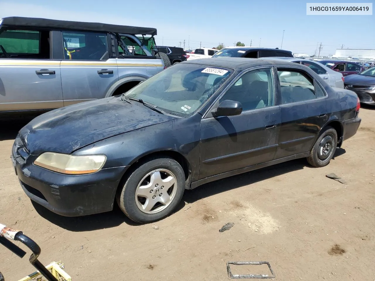 1HGCG1659YA006419 2000 Honda Accord Ex