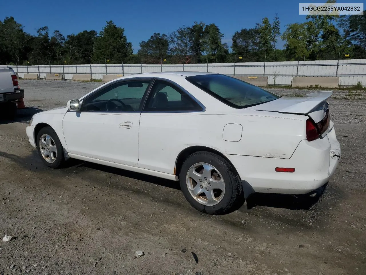 2000 Honda Accord Ex VIN: 1HGCG2255YA042832 Lot: 66789724