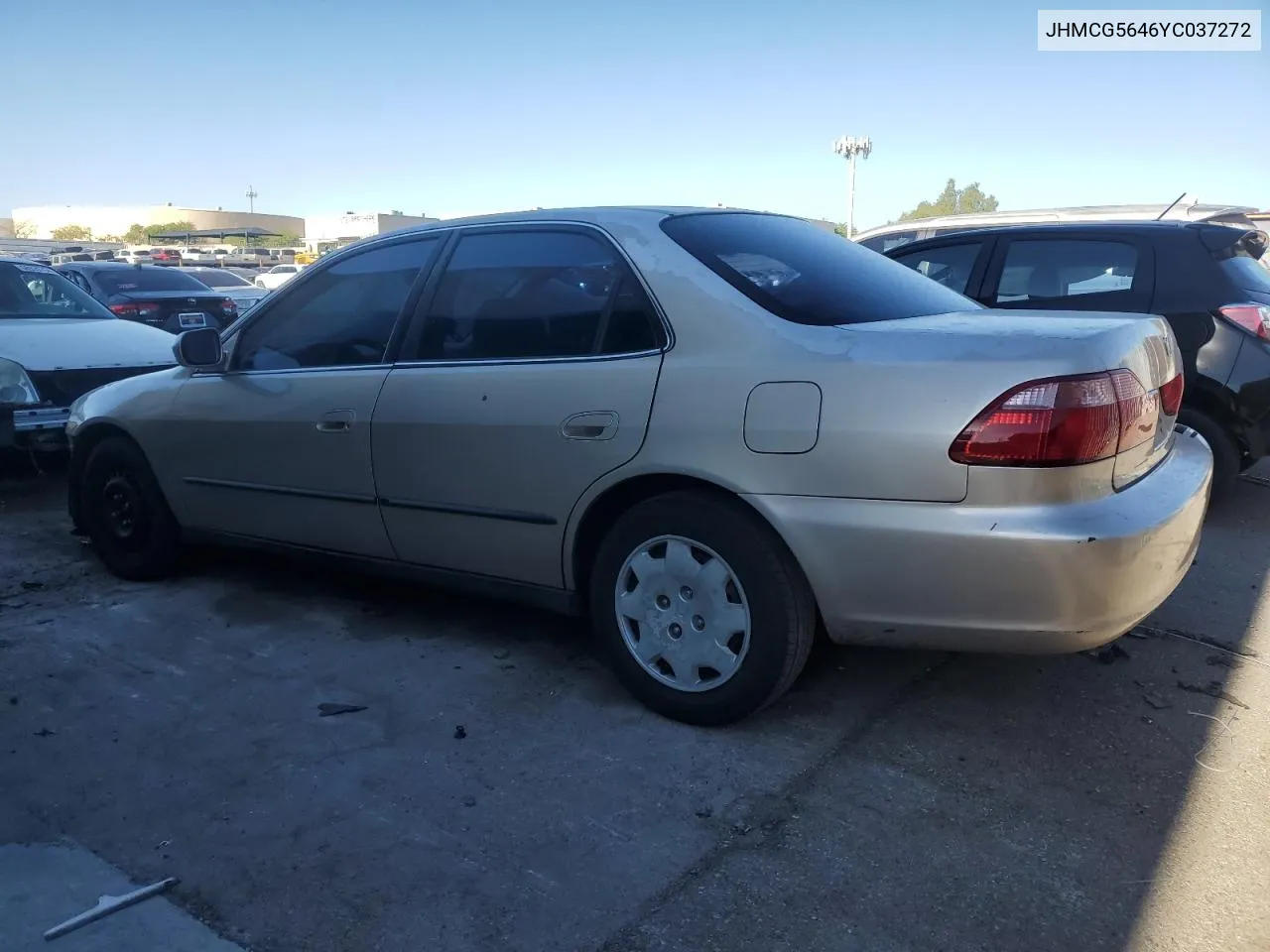 2000 Honda Accord Lx VIN: JHMCG5646YC037272 Lot: 67844324