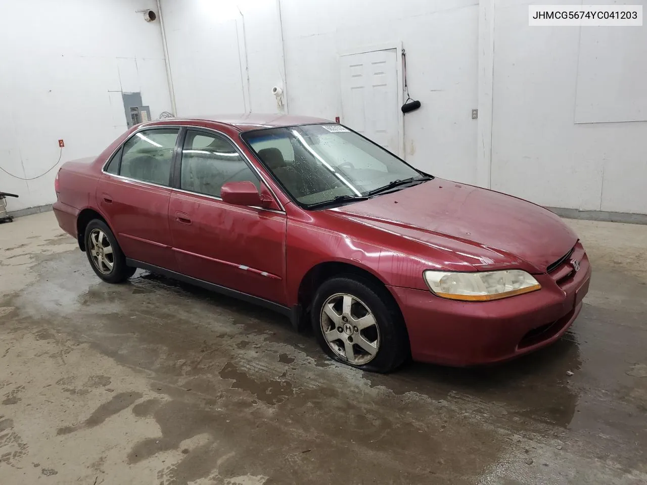 2000 Honda Accord Se VIN: JHMCG5674YC041203 Lot: 68351514