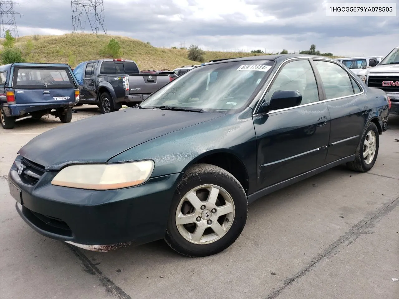 2000 Honda Accord Se VIN: 1HGCG5679YA078505 Lot: 68612684