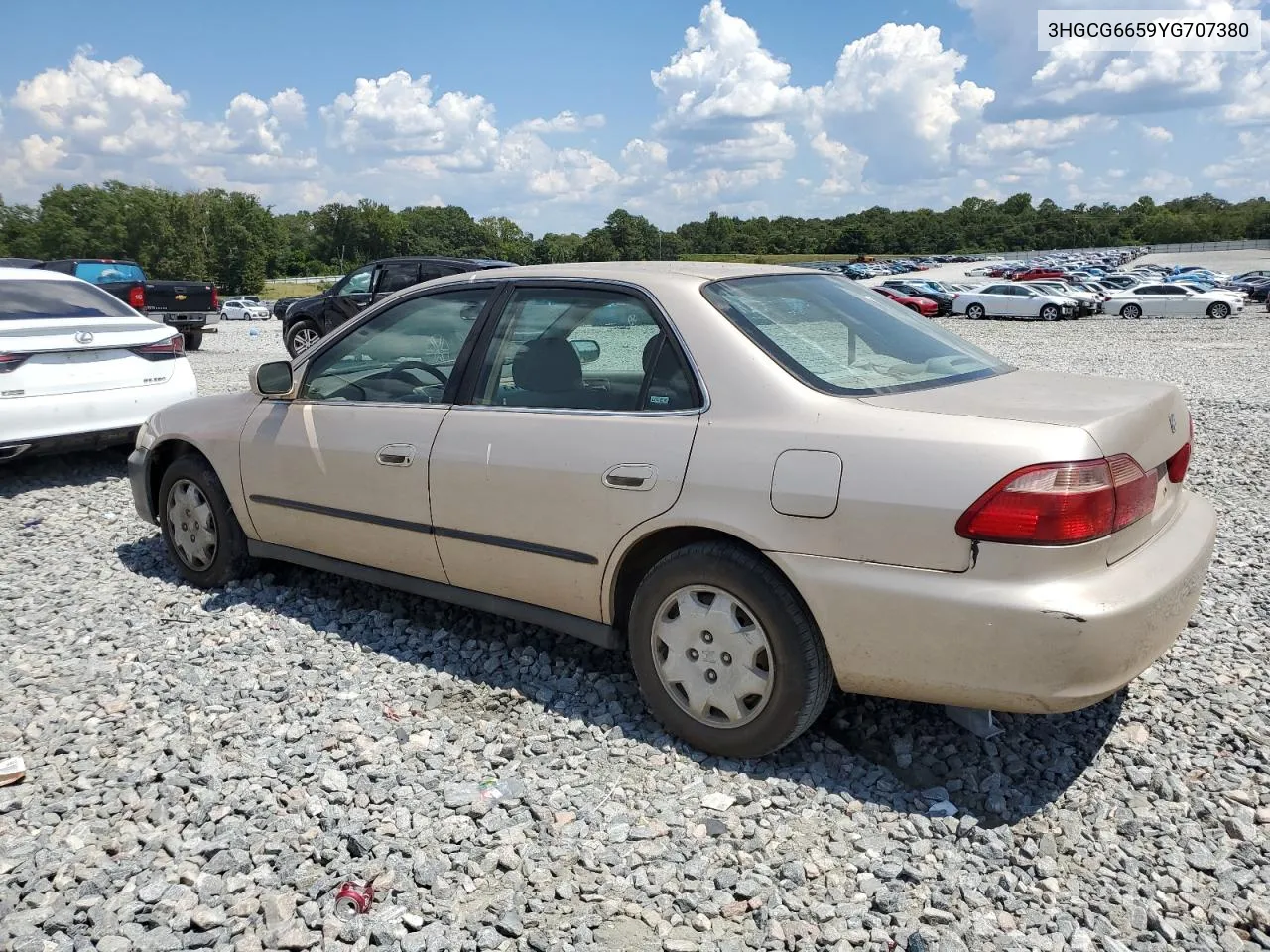 2000 Honda Accord Lx VIN: 3HGCG6659YG707380 Lot: 68732934