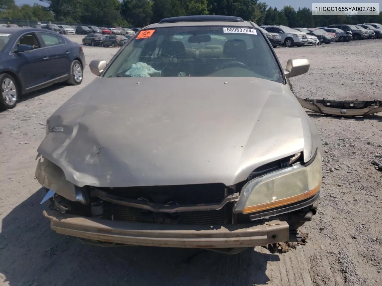 1HGCG1655YA002786 2000 Honda Accord Ex