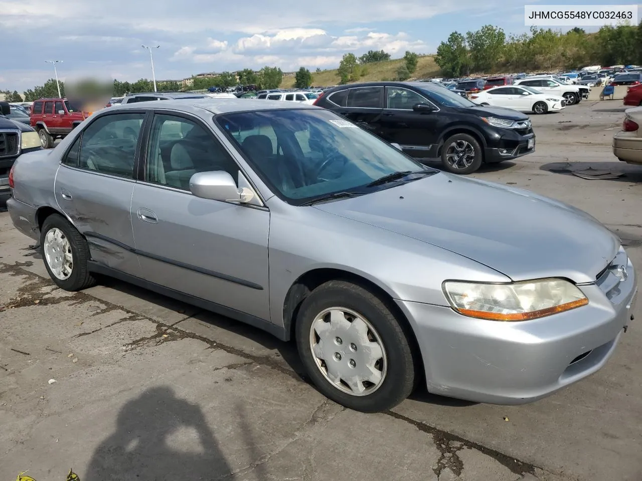 2000 Honda Accord Lx VIN: JHMCG5548YC032463 Lot: 70680194