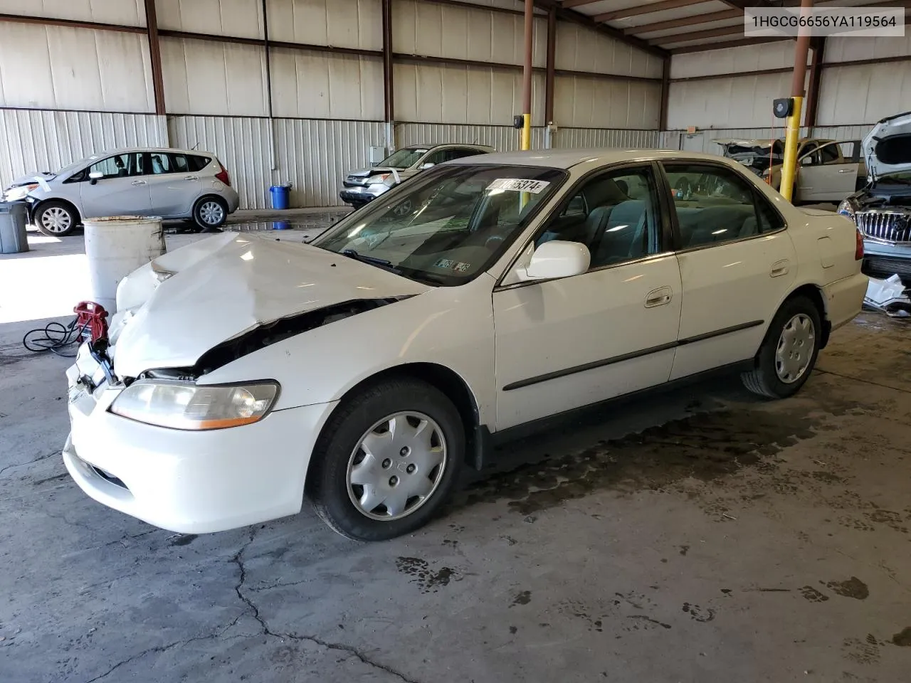 2000 Honda Accord Lx VIN: 1HGCG6656YA119564 Lot: 71055374