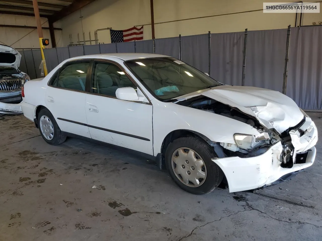 2000 Honda Accord Lx VIN: 1HGCG6656YA119564 Lot: 71055374