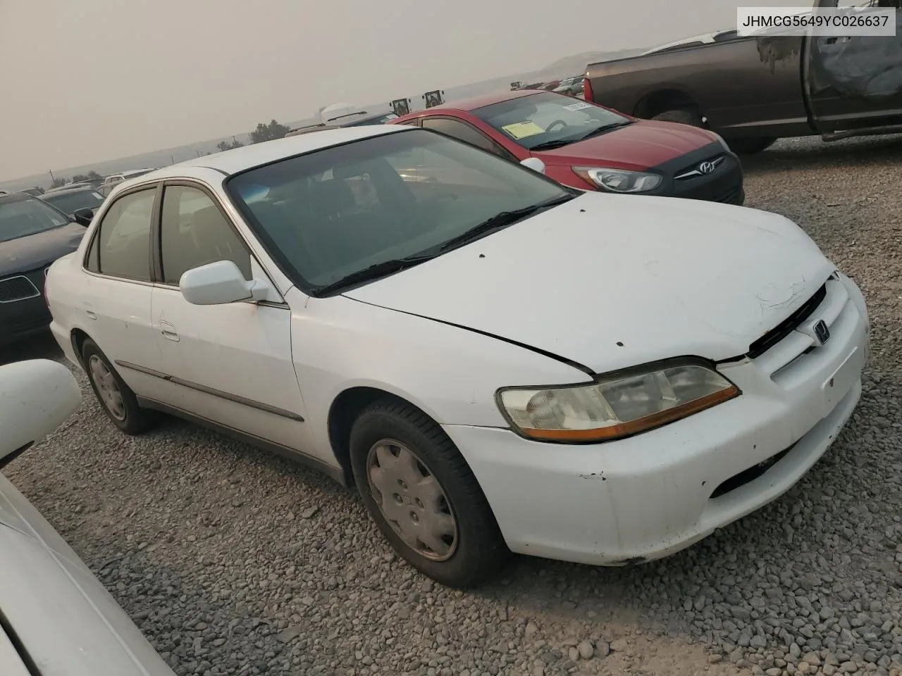 2000 Honda Accord Lx VIN: JHMCG5649YC026637 Lot: 71208764