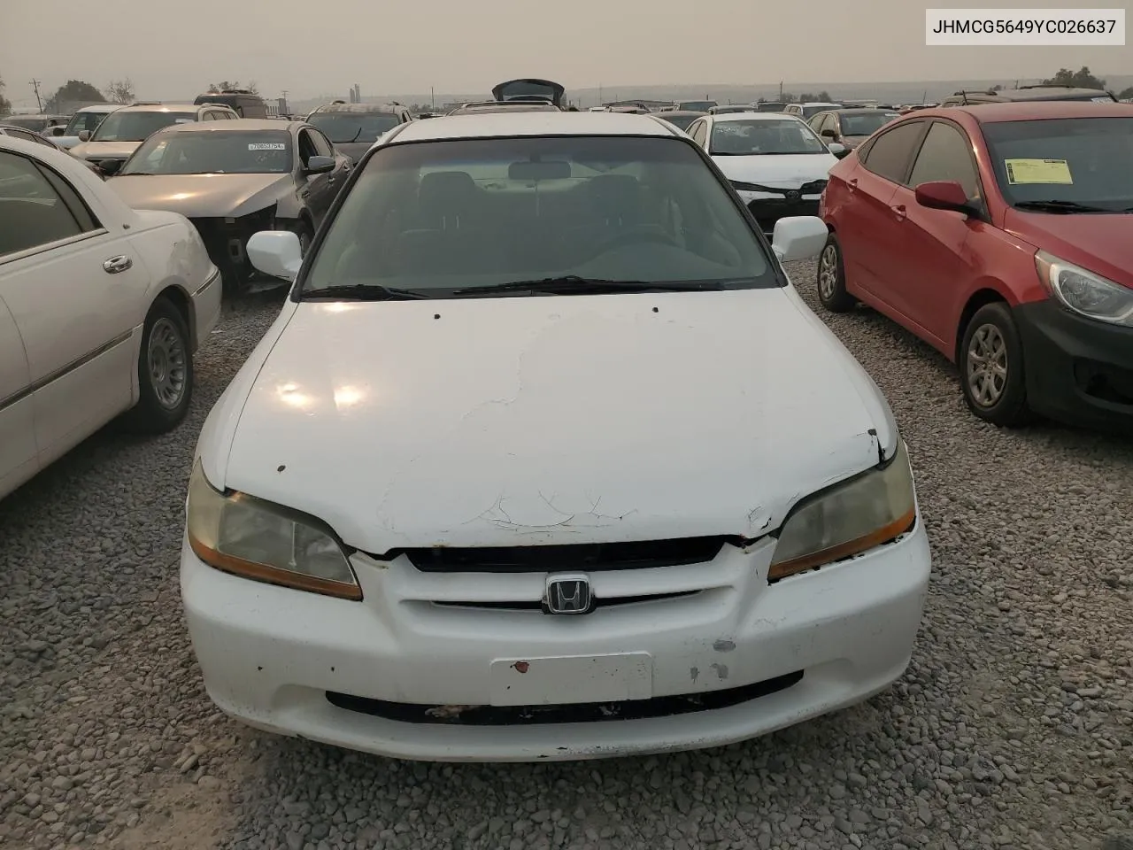 2000 Honda Accord Lx VIN: JHMCG5649YC026637 Lot: 71208764