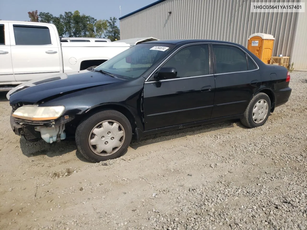 2000 Honda Accord Lx VIN: 1HGCG5641YA157401 Lot: 71284634