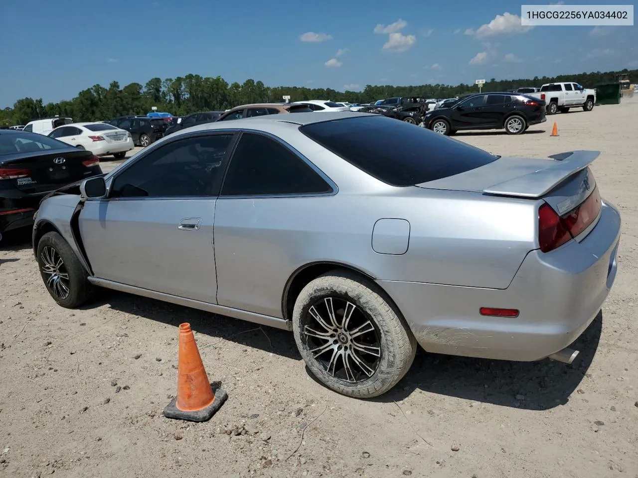 2000 Honda Accord Ex VIN: 1HGCG2256YA034402 Lot: 71626814