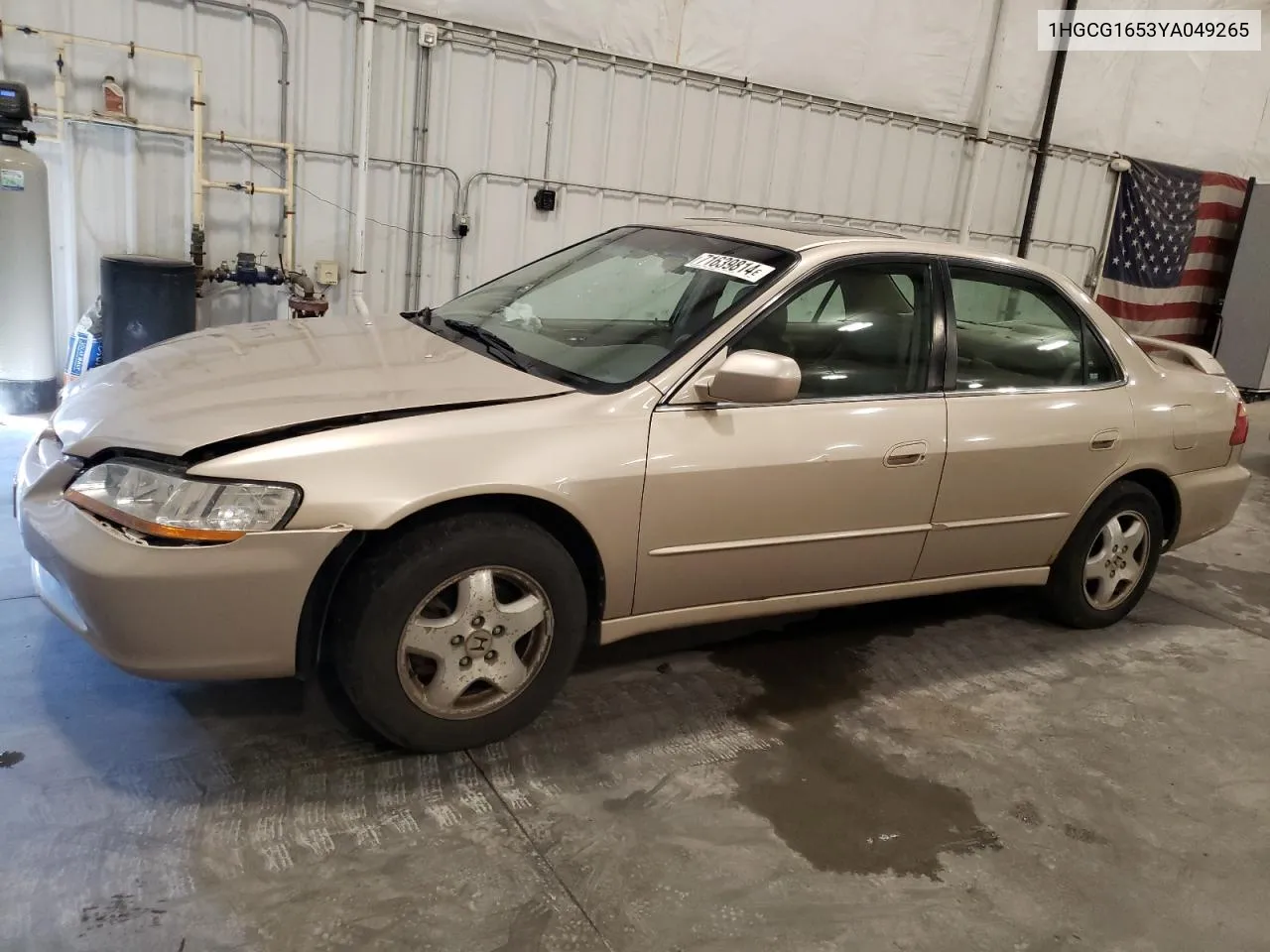 1HGCG1653YA049265 2000 Honda Accord Ex