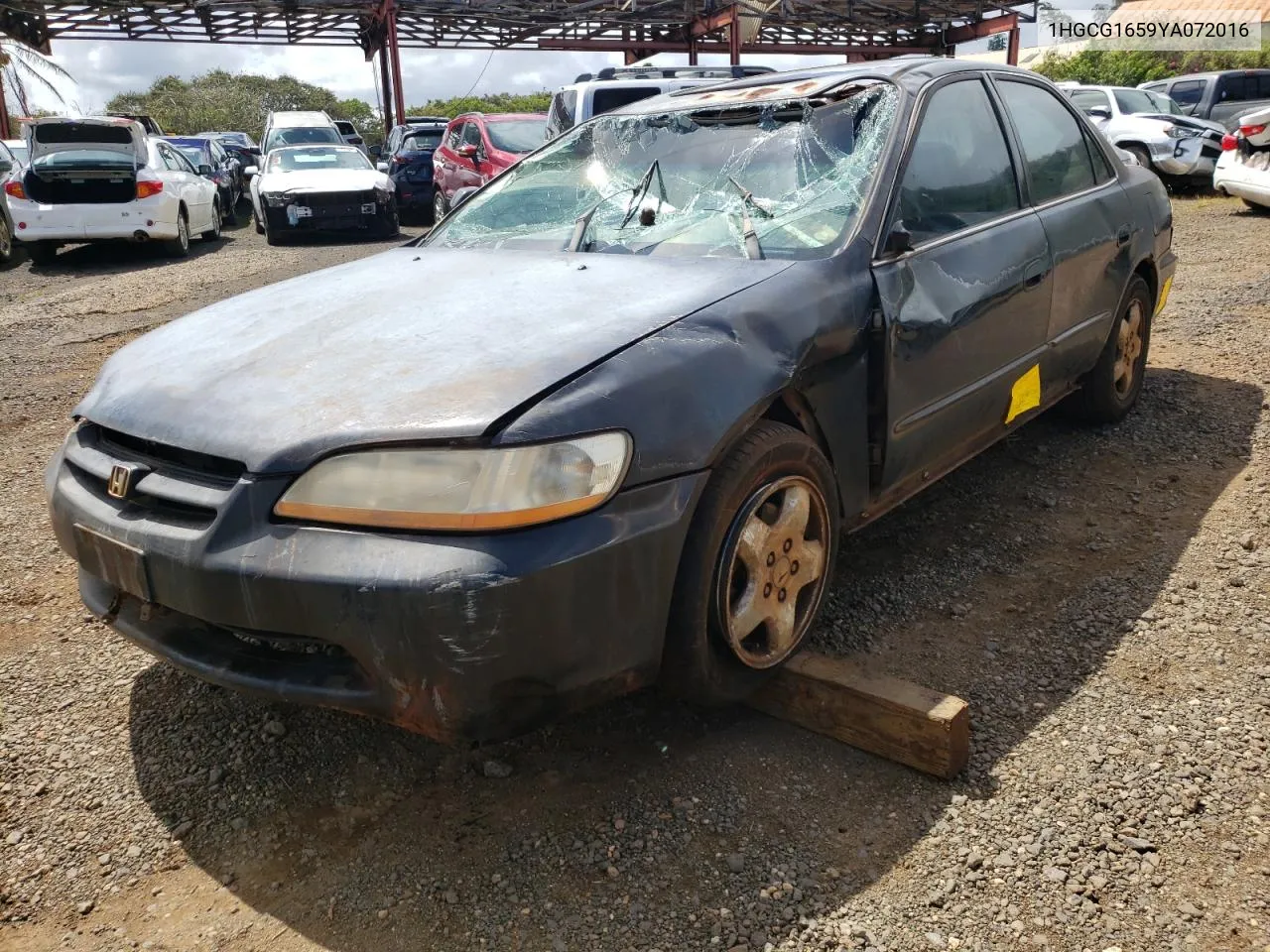 2000 Honda Accord Ex VIN: 1HGCG1659YA072016 Lot: 72097154