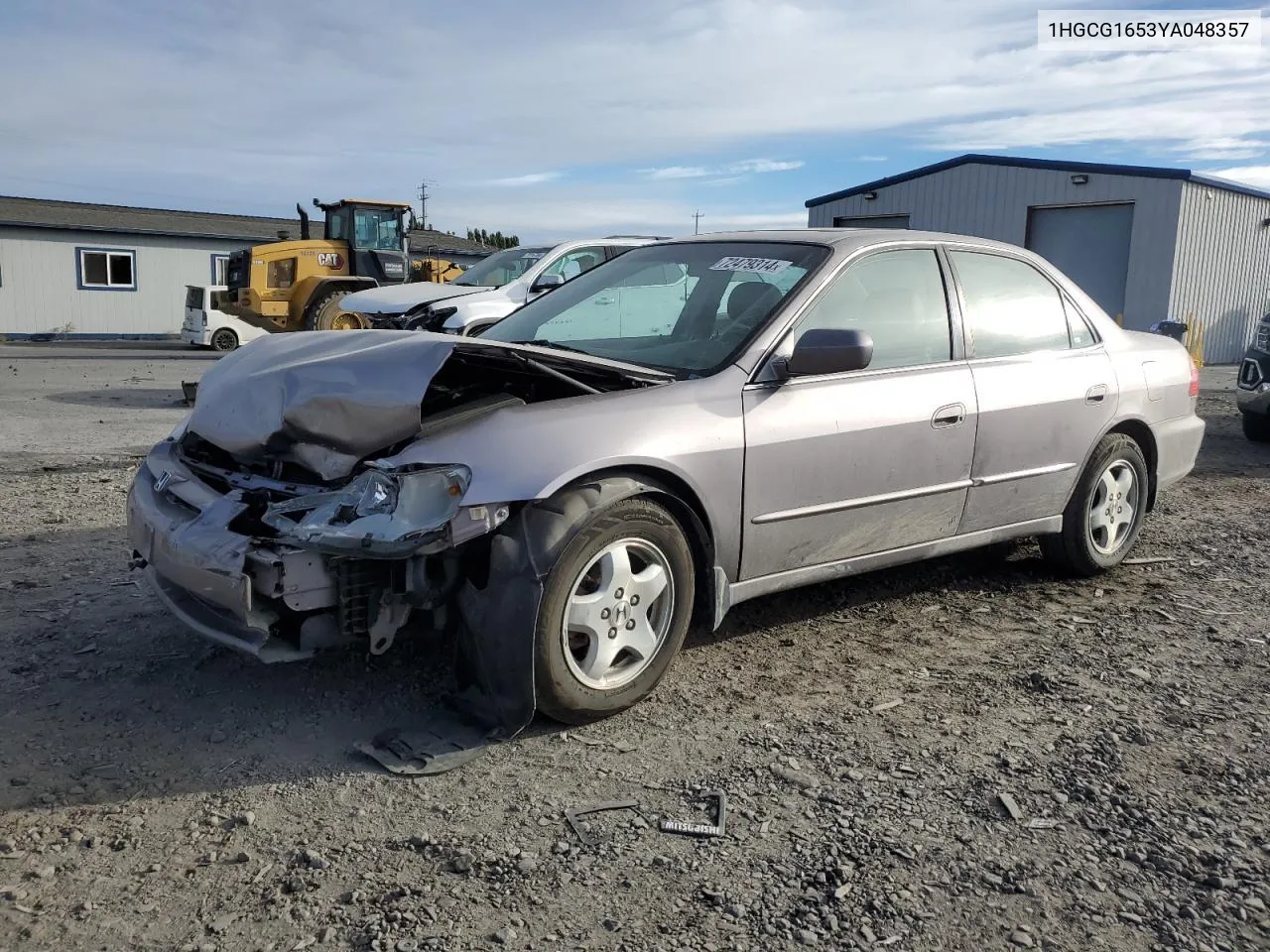 2000 Honda Accord Ex VIN: 1HGCG1653YA048357 Lot: 72479314