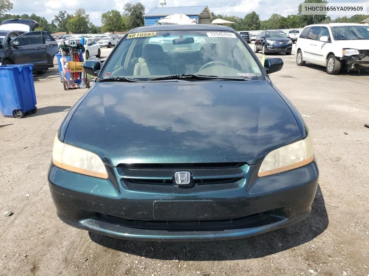 1HGCG1656YA099609 2000 Honda Accord Ex