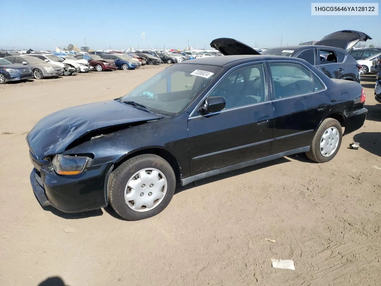 2000 Honda Accord Lx VIN: 1HGCG5646YA128122 Lot: 73358024