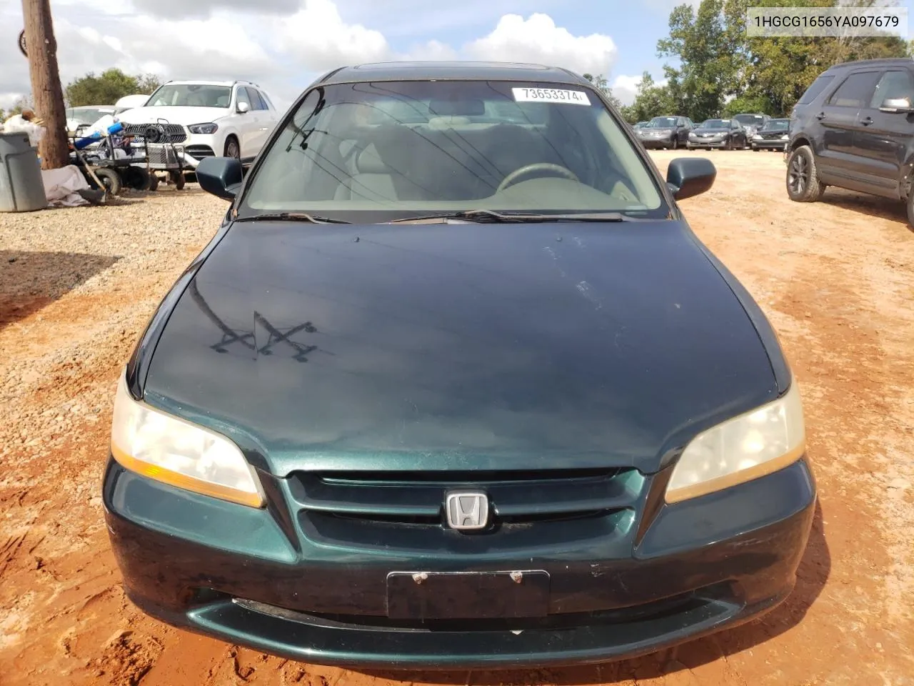 2000 Honda Accord Ex VIN: 1HGCG1656YA097679 Lot: 73653374