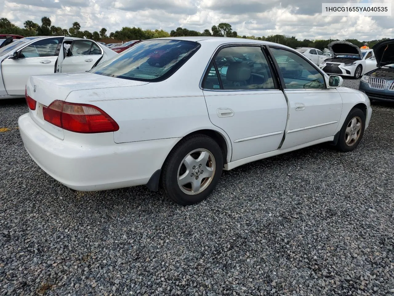 2000 Honda Accord Ex VIN: 1HGCG1655YA040535 Lot: 74047604