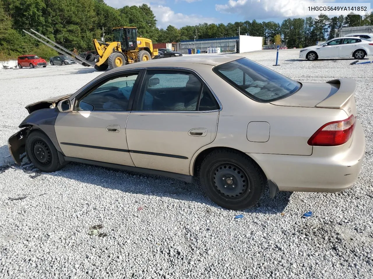 2000 Honda Accord Lx VIN: 1HGCG5649YA141852 Lot: 74088324