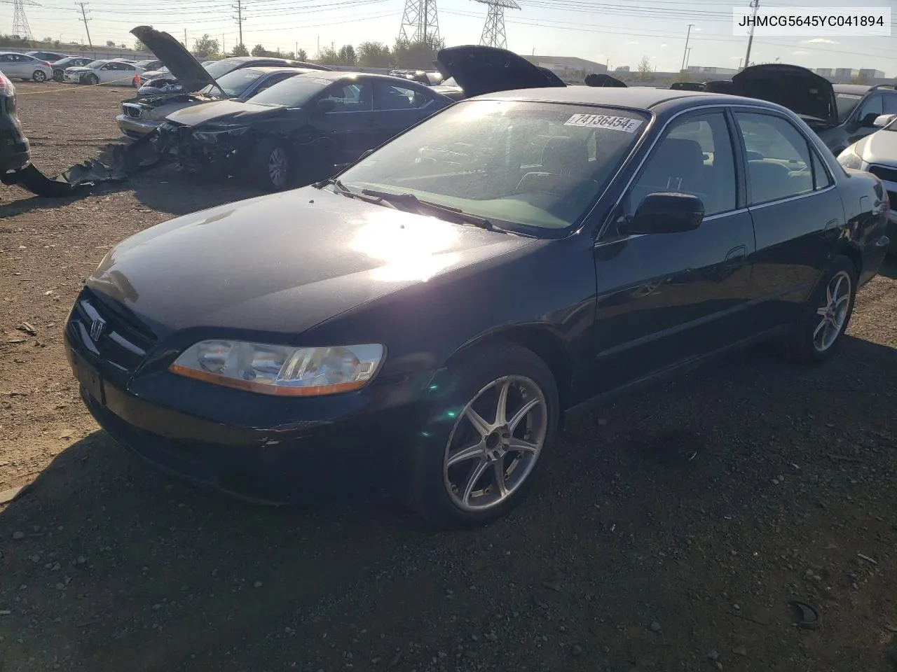 JHMCG5645YC041894 2000 Honda Accord Lx