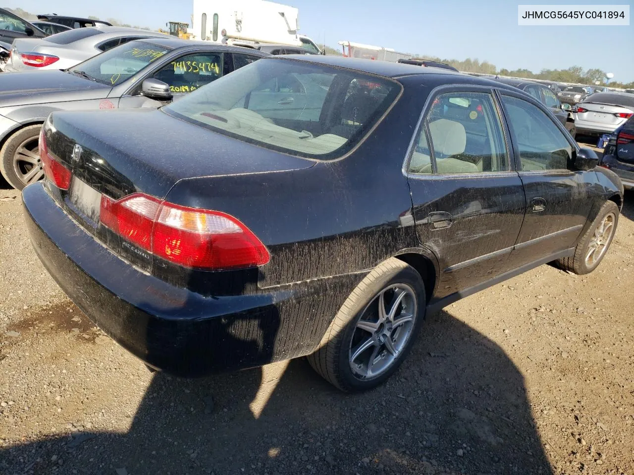 2000 Honda Accord Lx VIN: JHMCG5645YC041894 Lot: 74136454