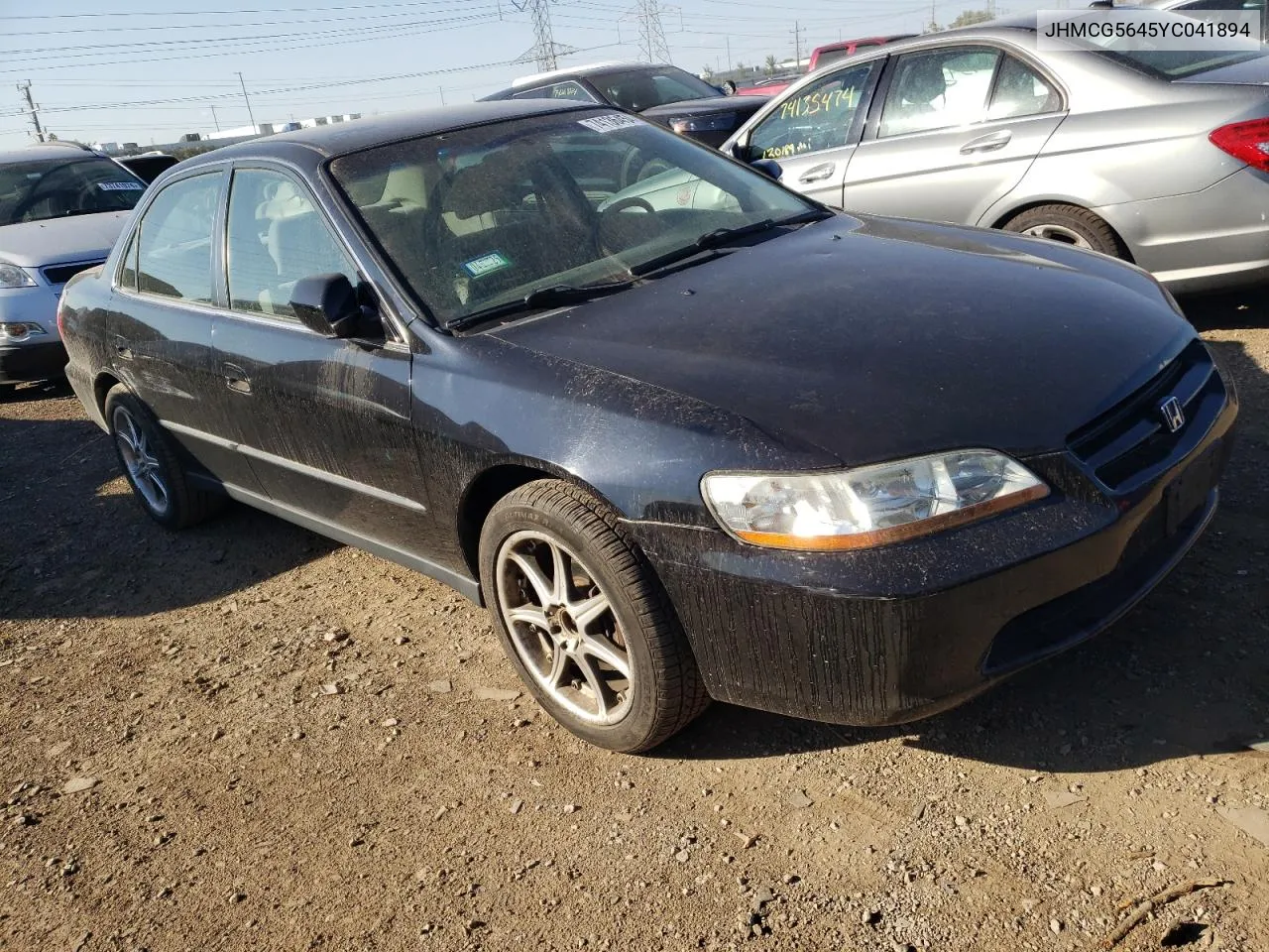 2000 Honda Accord Lx VIN: JHMCG5645YC041894 Lot: 74136454