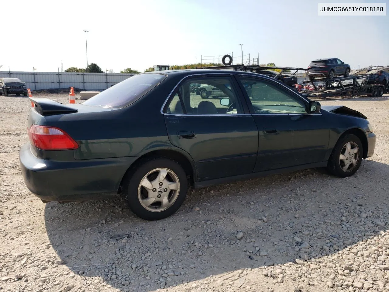 2000 Honda Accord Lx VIN: JHMCG6651YC018188 Lot: 74272034