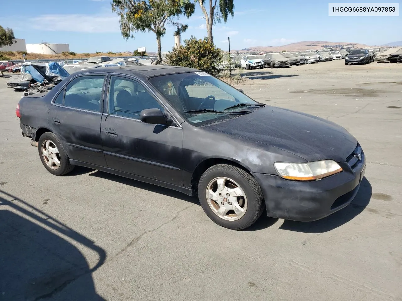 2000 Honda Accord Ex VIN: 1HGCG6688YA097853 Lot: 74769694