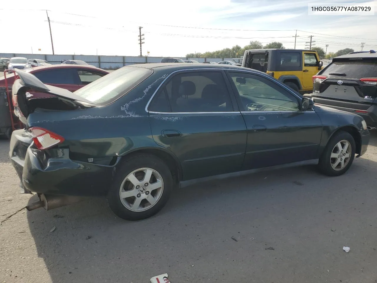 1HGCG5677YA087929 2000 Honda Accord Se