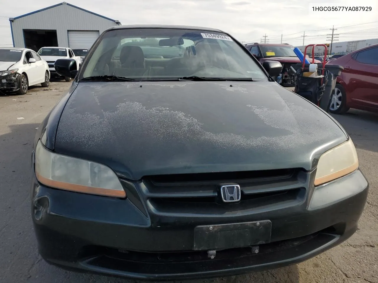 1HGCG5677YA087929 2000 Honda Accord Se