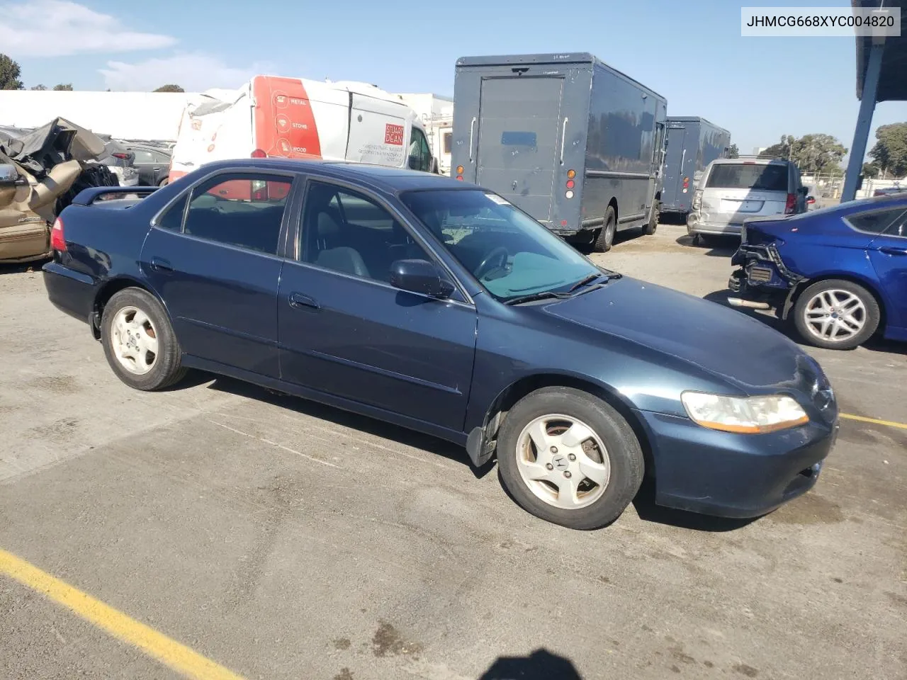 2000 Honda Accord Ex VIN: JHMCG668XYC004820 Lot: 75363984