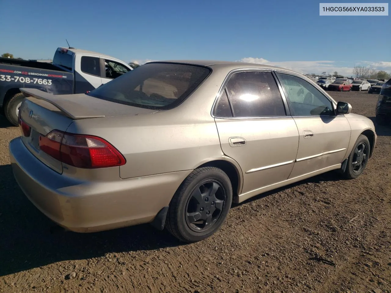 2000 Honda Accord Ex VIN: 1HGCG566XYA033533 Lot: 75725324