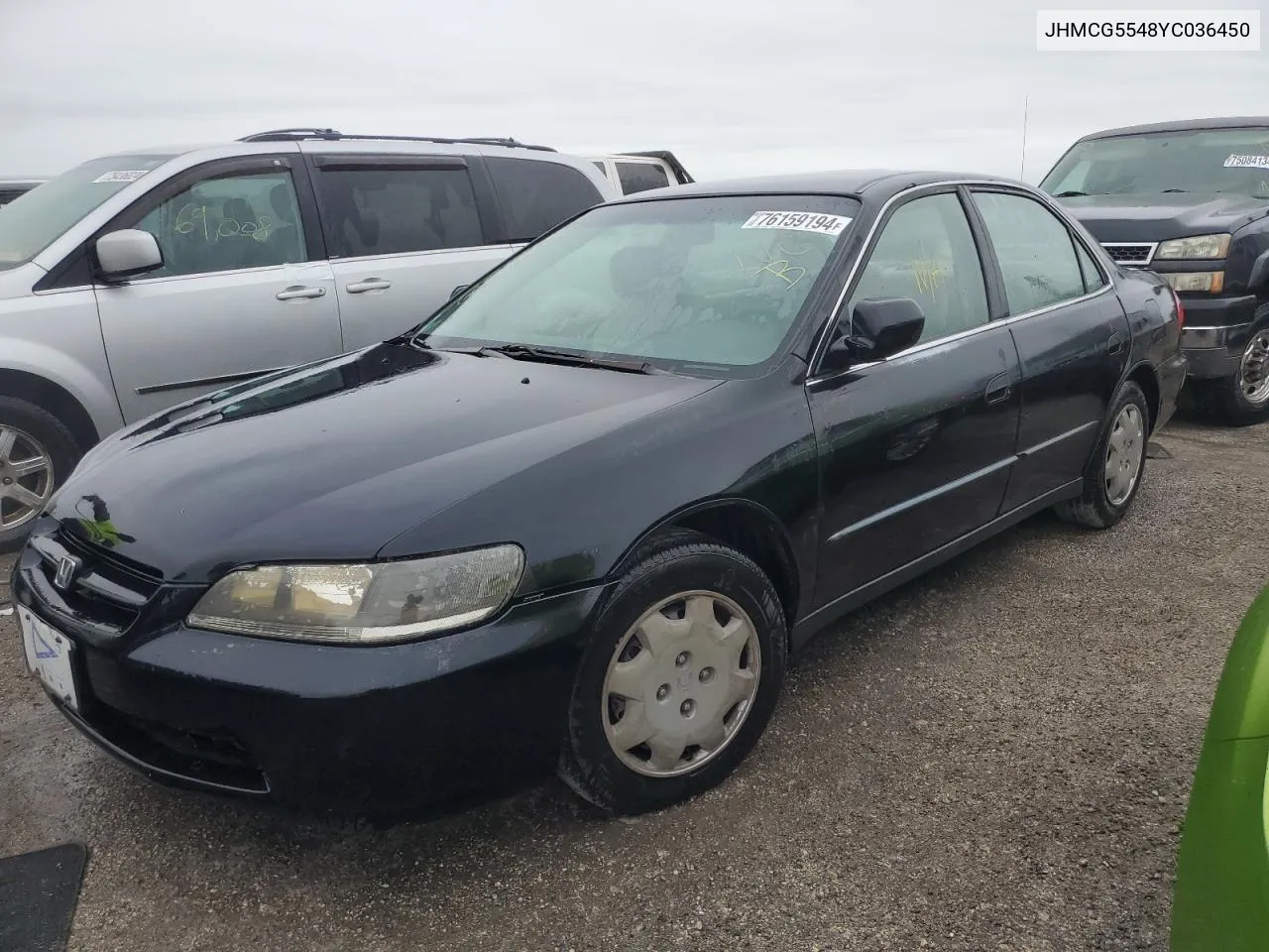 2000 Honda Accord Lx VIN: JHMCG5548YC036450 Lot: 76159194