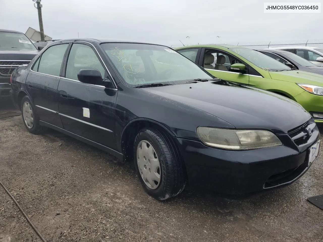 2000 Honda Accord Lx VIN: JHMCG5548YC036450 Lot: 76159194