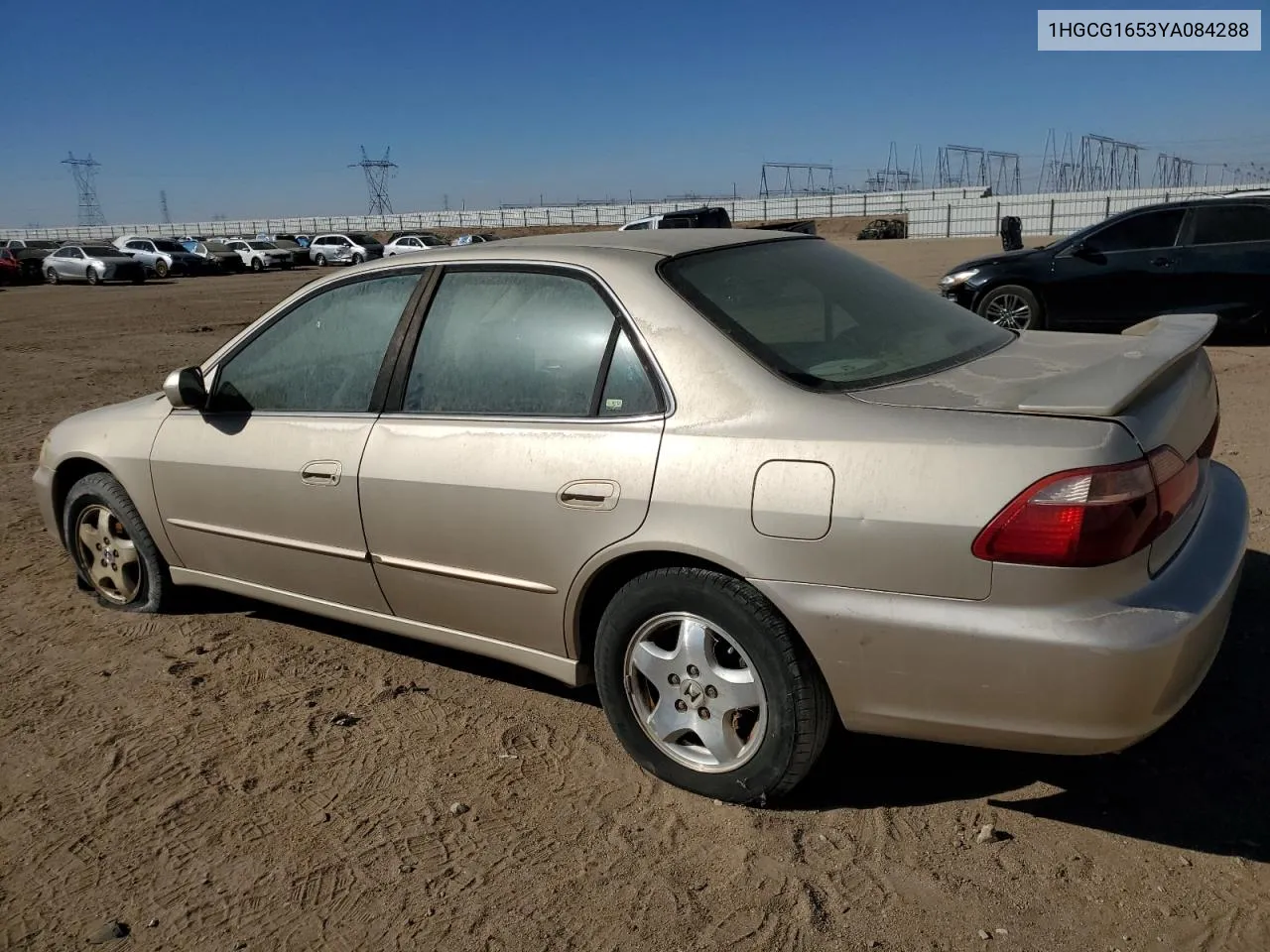 2000 Honda Accord Ex VIN: 1HGCG1653YA084288 Lot: 76622064