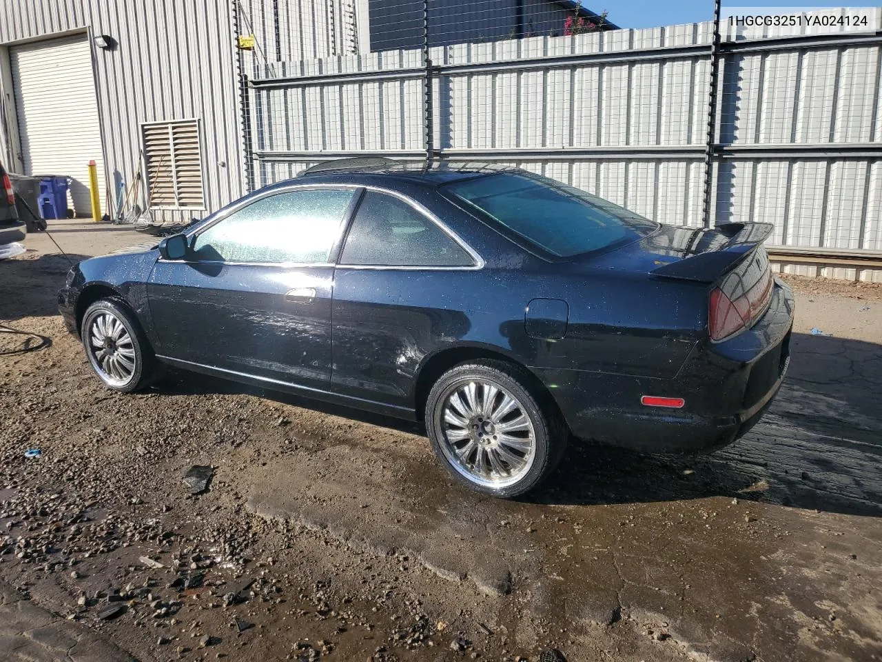 2000 Honda Accord Ex VIN: 1HGCG3251YA024124 Lot: 77453084