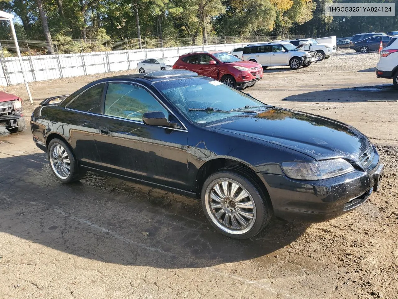 2000 Honda Accord Ex VIN: 1HGCG3251YA024124 Lot: 77453084