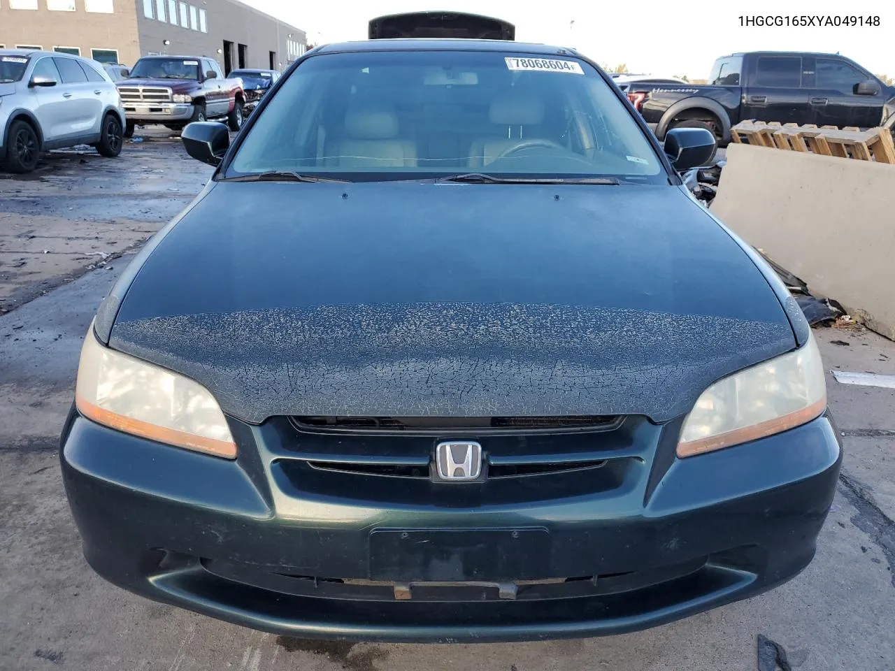 2000 Honda Accord Ex VIN: 1HGCG165XYA049148 Lot: 78068604