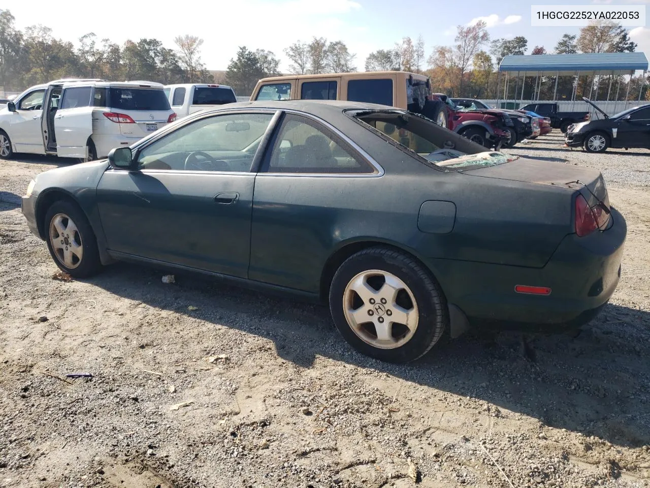 2000 Honda Accord Ex VIN: 1HGCG2252YA022053 Lot: 78370294