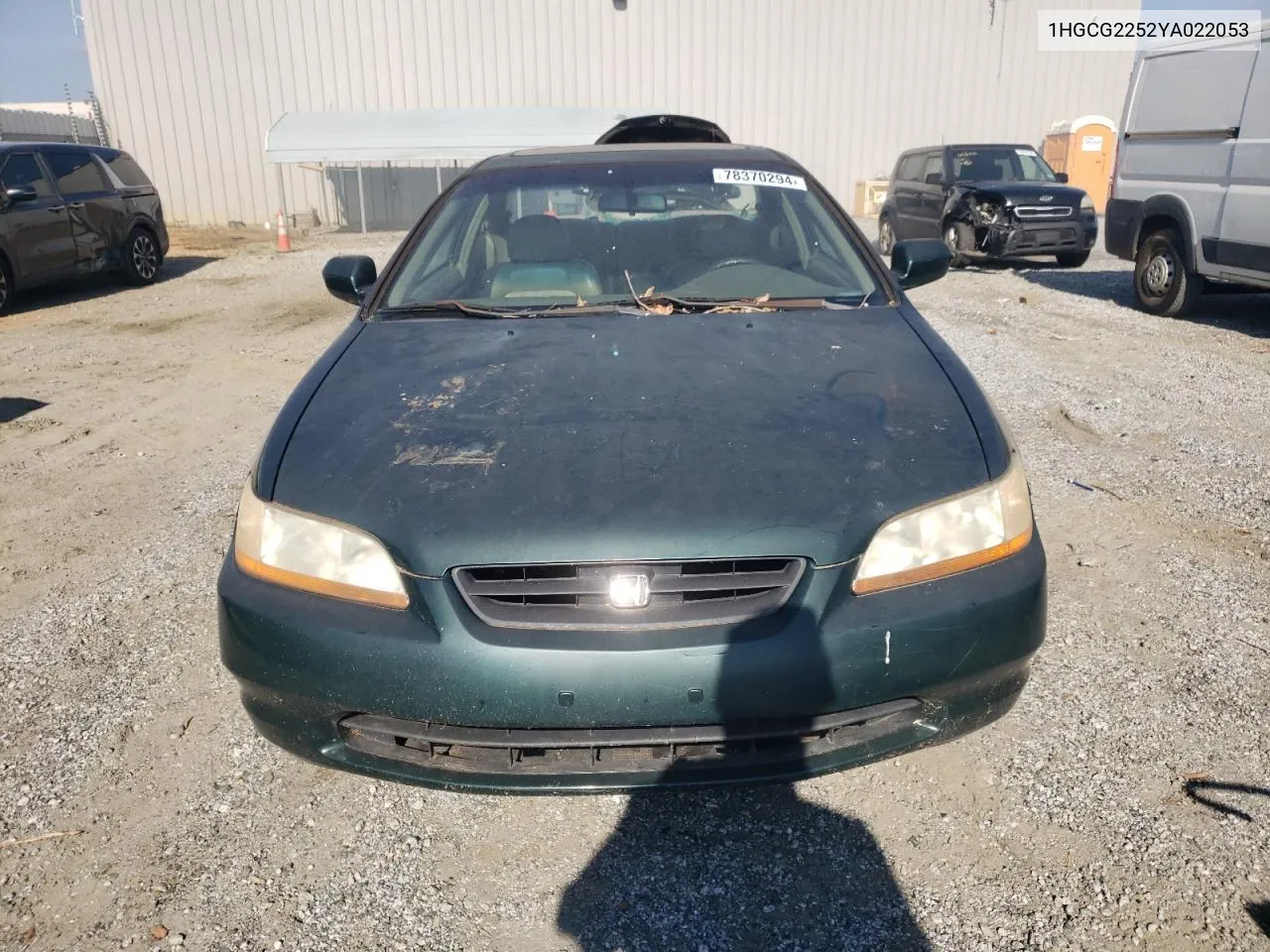 2000 Honda Accord Ex VIN: 1HGCG2252YA022053 Lot: 78370294