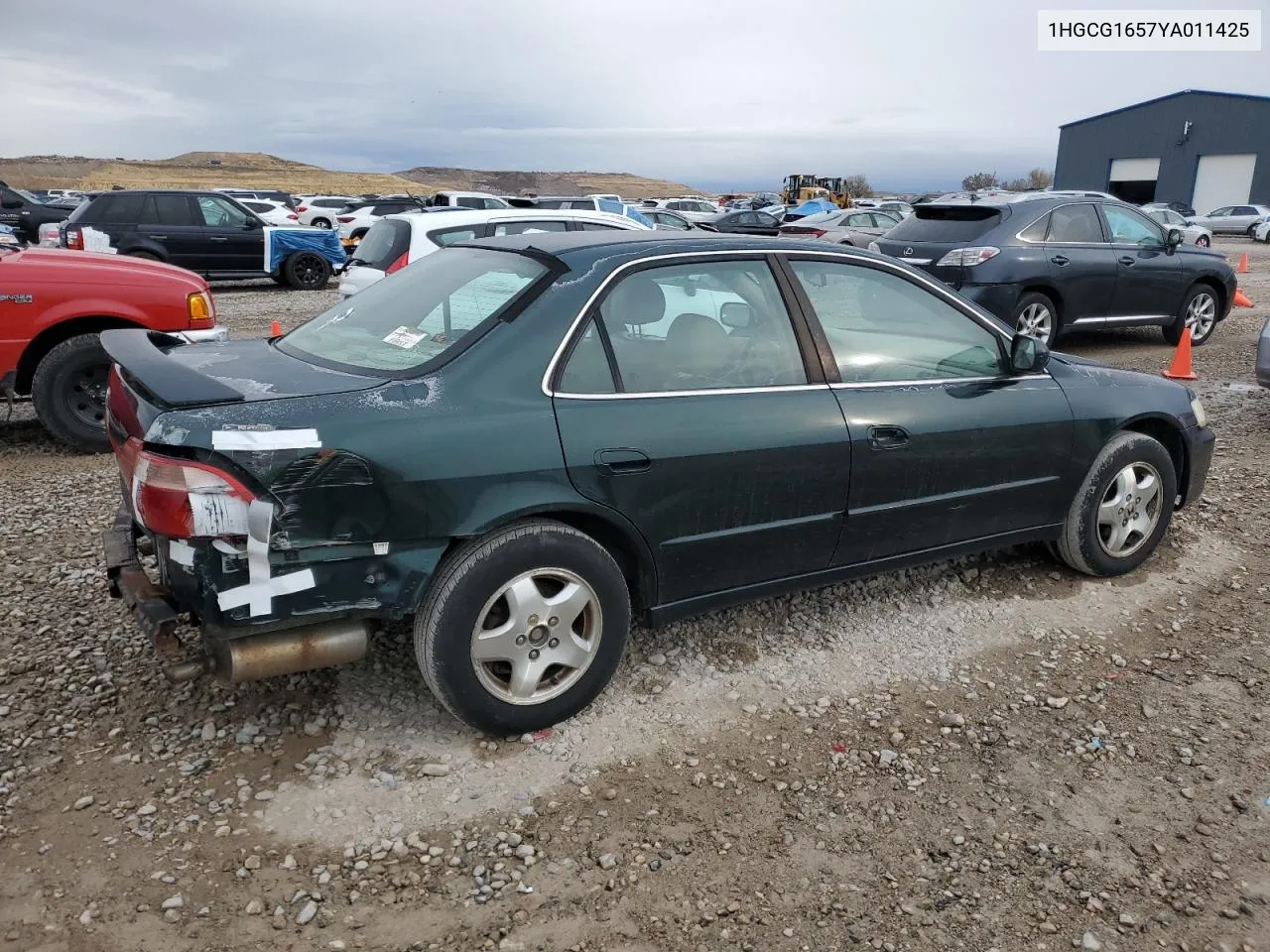 2000 Honda Accord Ex VIN: 1HGCG1657YA011425 Lot: 78387344