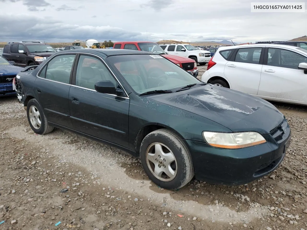 2000 Honda Accord Ex VIN: 1HGCG1657YA011425 Lot: 78387344