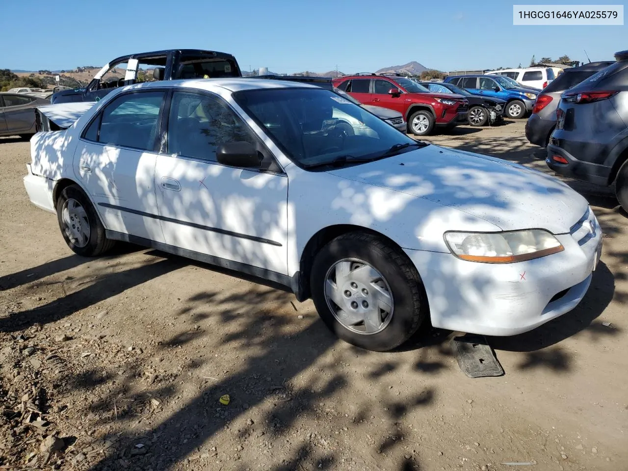 2000 Honda Accord Lx VIN: 1HGCG1646YA025579 Lot: 78424524