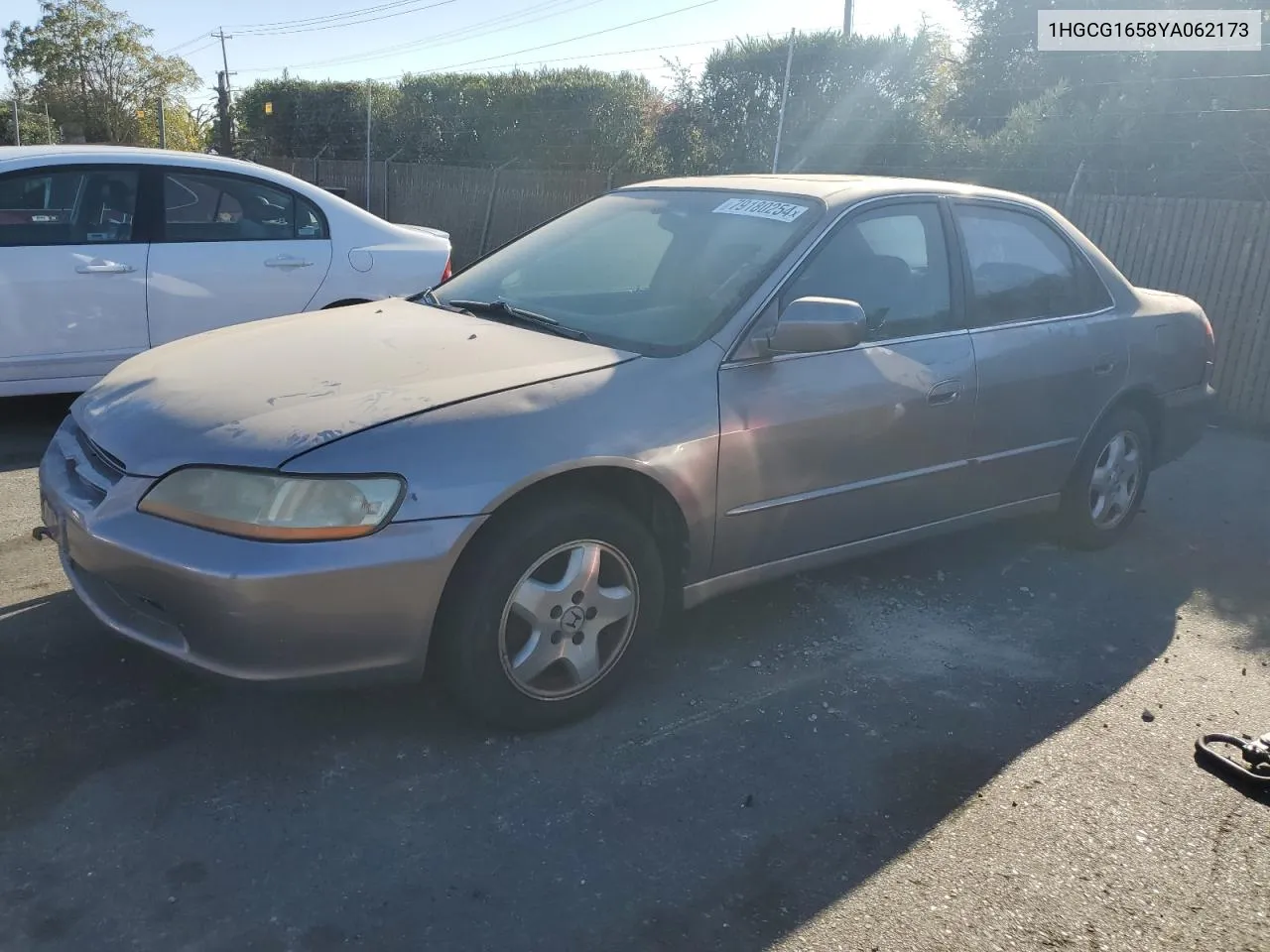 2000 Honda Accord Ex VIN: 1HGCG1658YA062173 Lot: 79180254