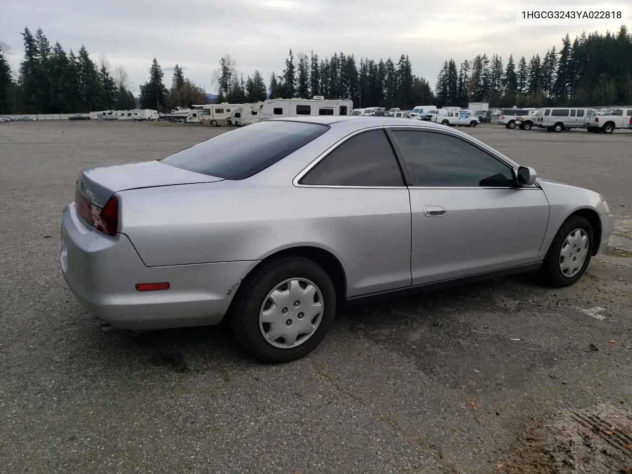 2000 Honda Accord Lx VIN: 1HGCG3243YA022818 Lot: 79575364