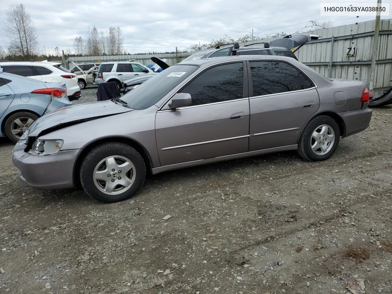 2000 Honda Accord Ex VIN: 1HGCG1653YA038850 Lot: 79799944