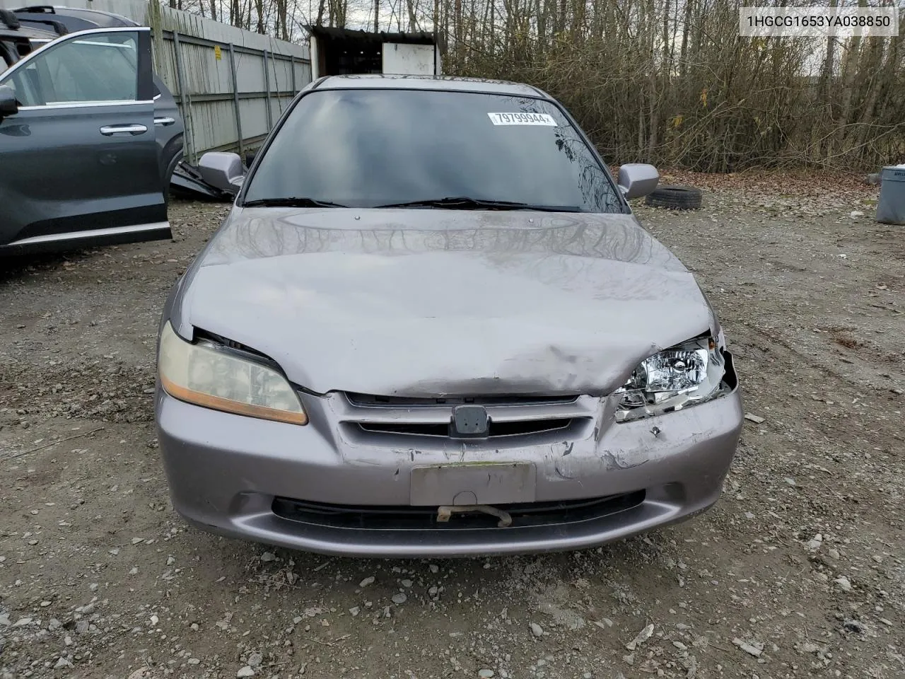 2000 Honda Accord Ex VIN: 1HGCG1653YA038850 Lot: 79799944