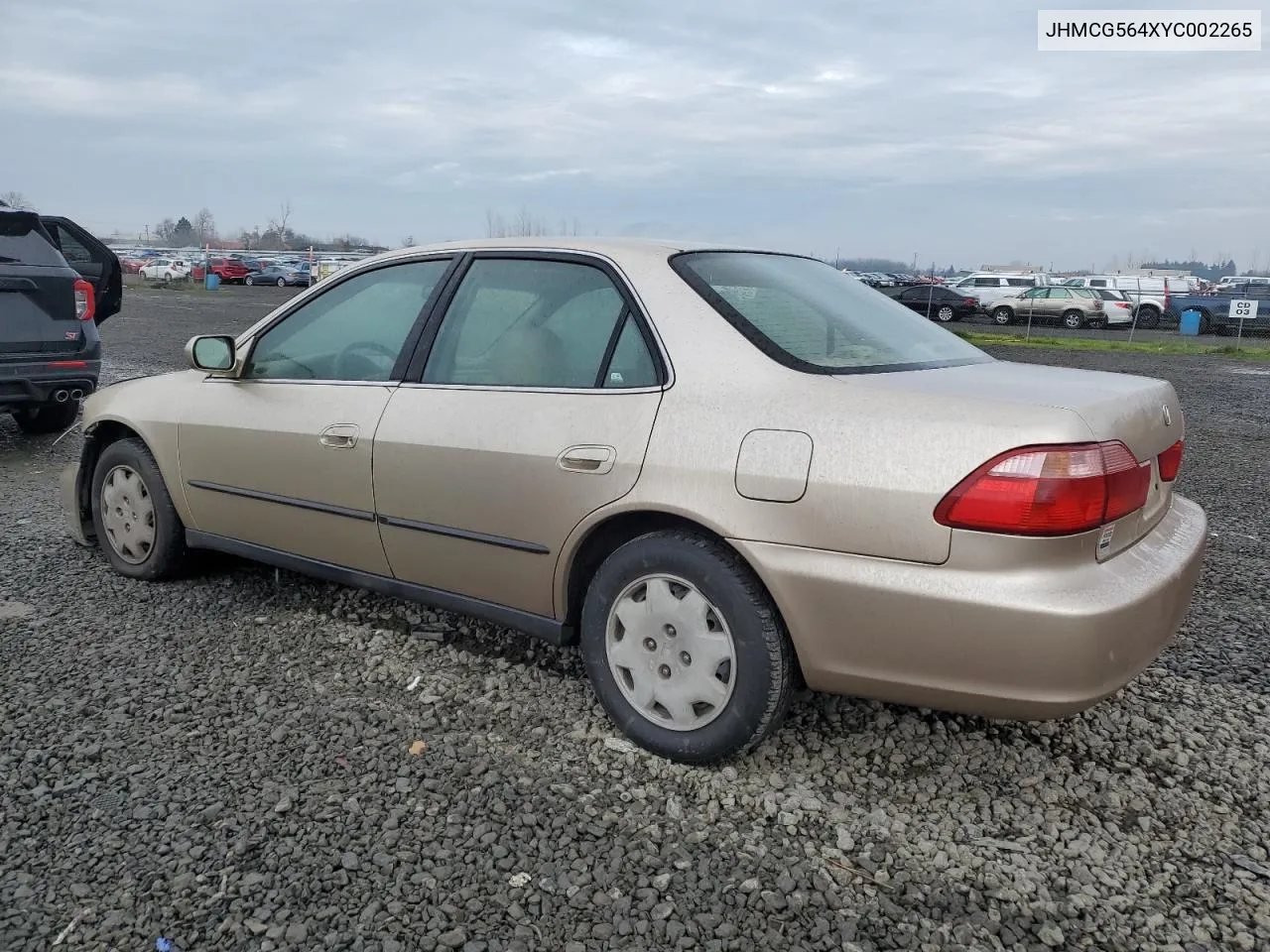 2000 Honda Accord Lx VIN: JHMCG564XYC002265 Lot: 80406073